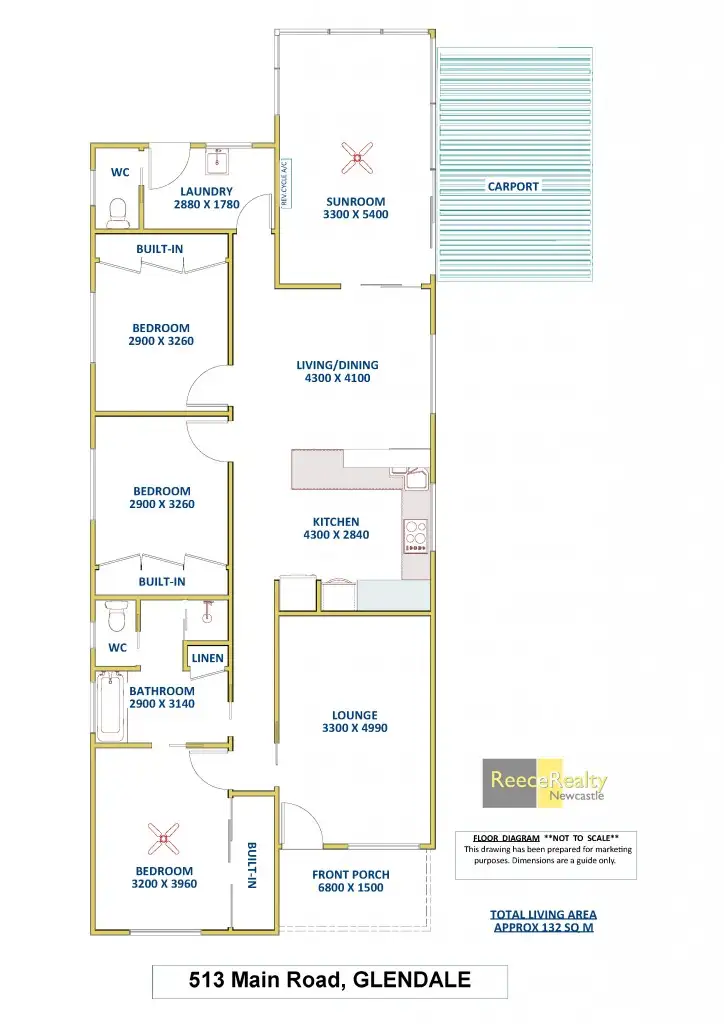 Floorplan of Homely house listing, 513 Main Road, Glendale NSW 2285