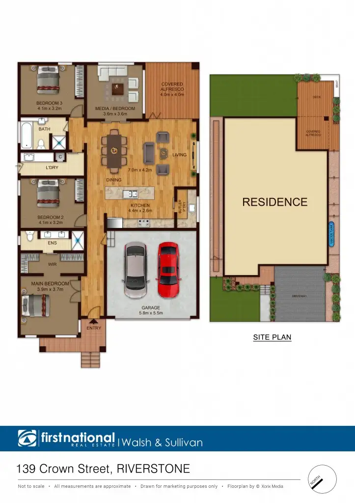 Floorplan of Homely house listing, 139 Crown Street, Riverstone NSW 2765