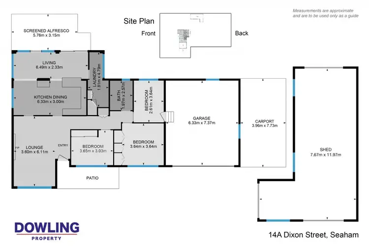 Floorplan of Homely house listing, 14A Dixon Street, Seaham NSW 2324