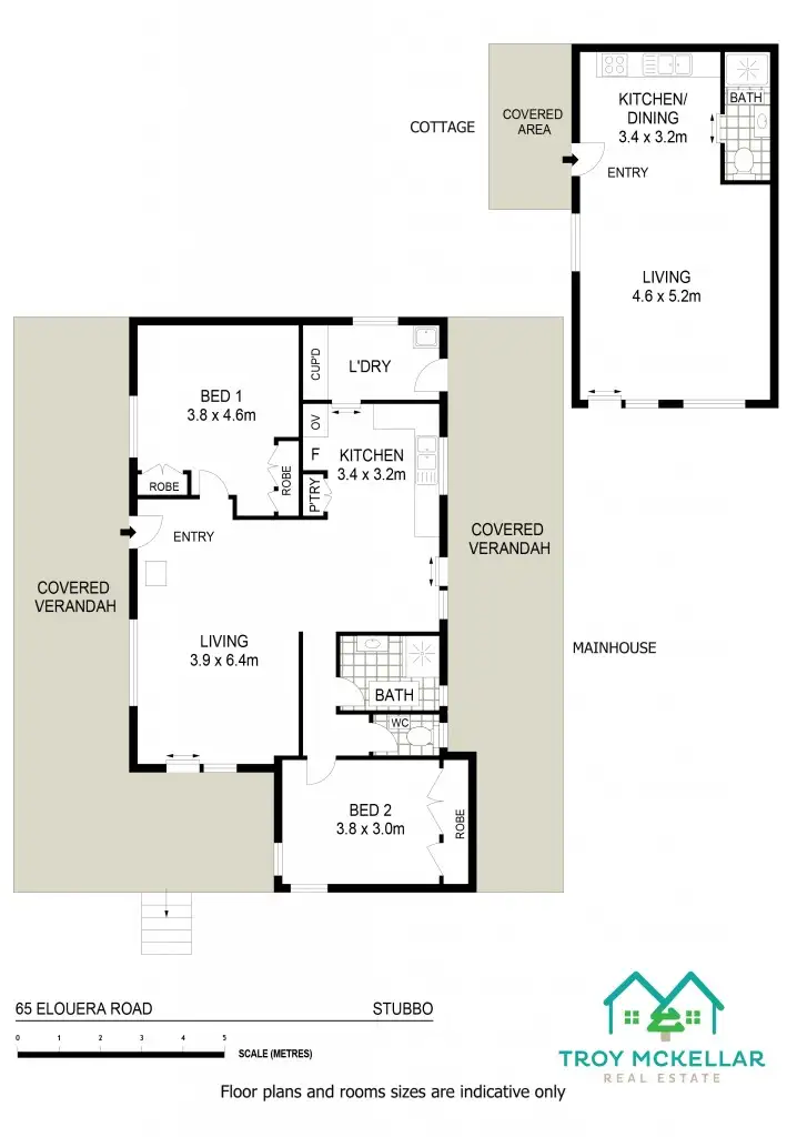 Floorplan of Homely rural property listing, 65 Elouera Road, Gulgong NSW 2852