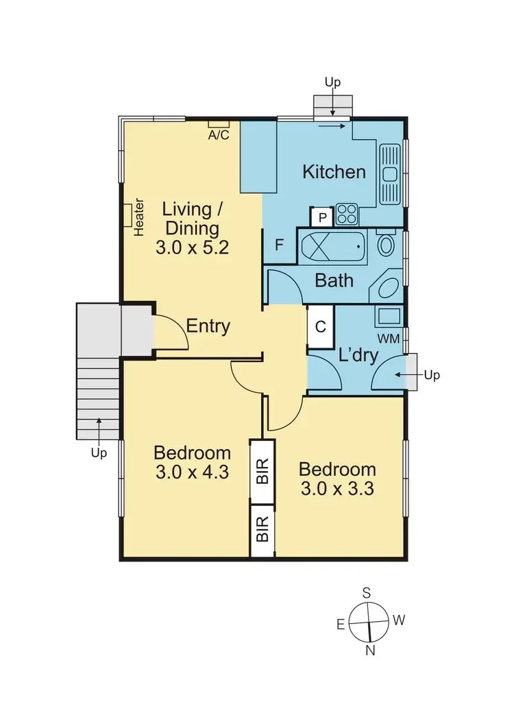Floorplan of Homely unit listing, 2/160 Junction Road, Nunawading VIC 3131