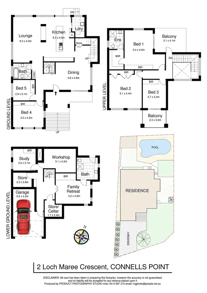 Floorplan of Homely house listing, 2 Loch Maree Cres, Connells Point NSW 2221