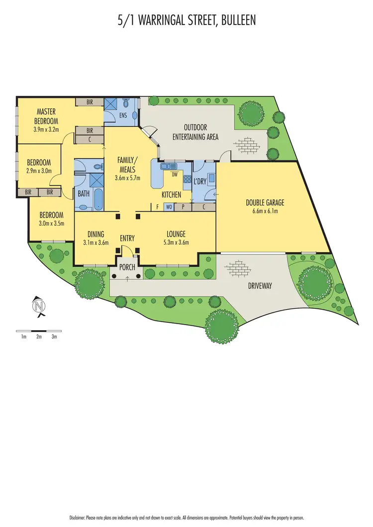 Floorplan of Homely unit listing, 5/1 Warringal Street, Bulleen VIC 3105