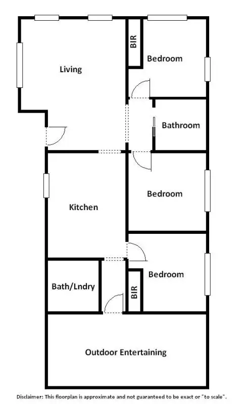 Floorplan of Homely house listing, 7 Clarke Street, Miners Rest VIC 3352
