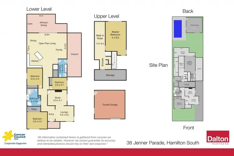 Floorplan of Homely house listing, 38 Jenner Parade, Hamilton South NSW 2303