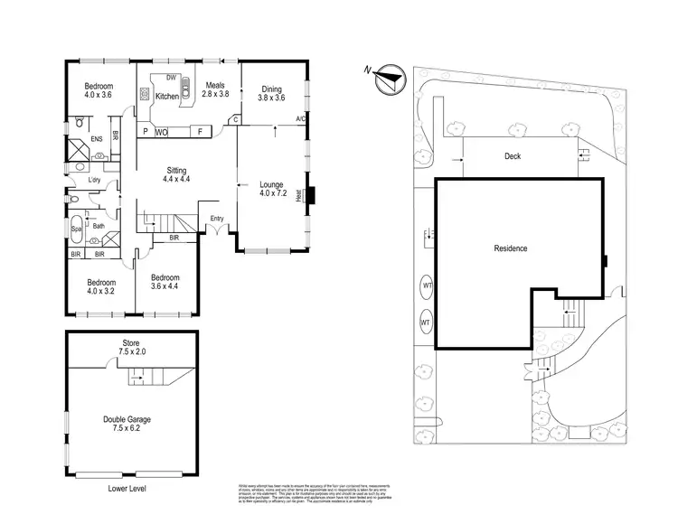 Floorplan of Homely house listing, 18 Hibiscus Avenue, Bundoora VIC 3083