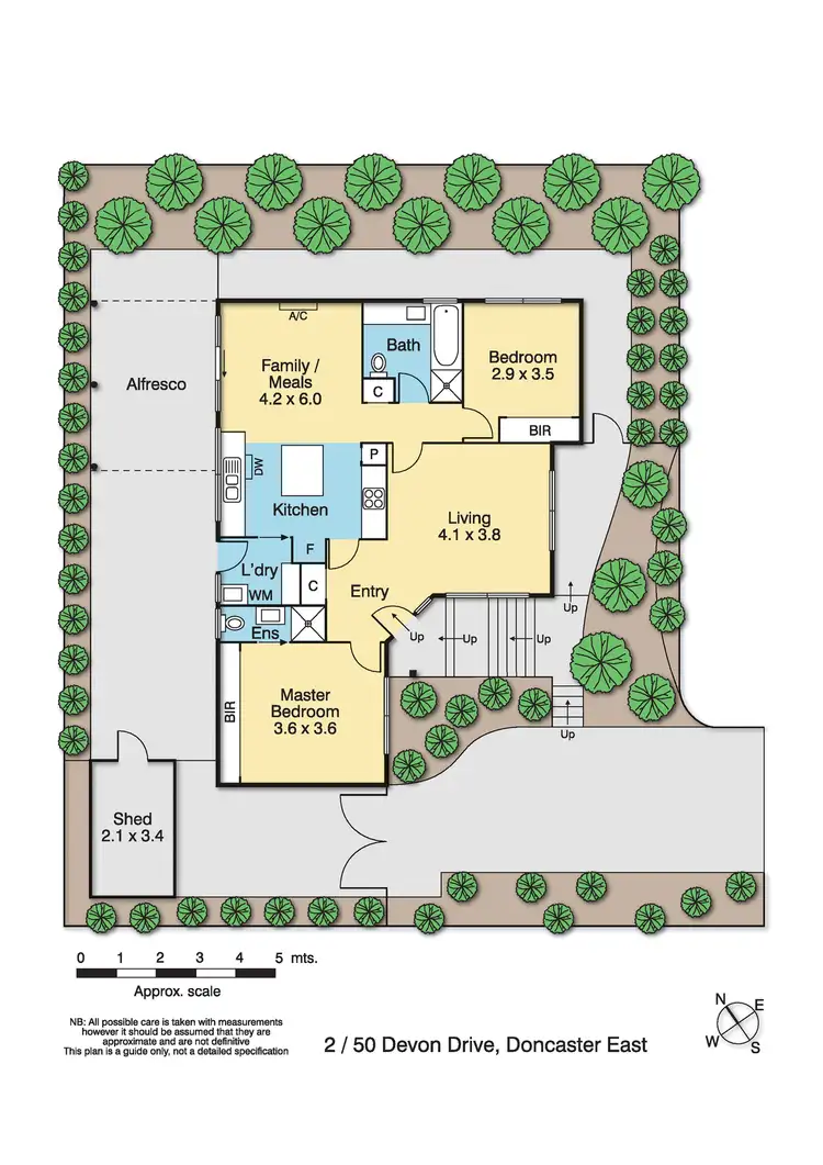 Floorplan of Homely unit listing, 2/50 Devon Drive, Doncaster East VIC 3109