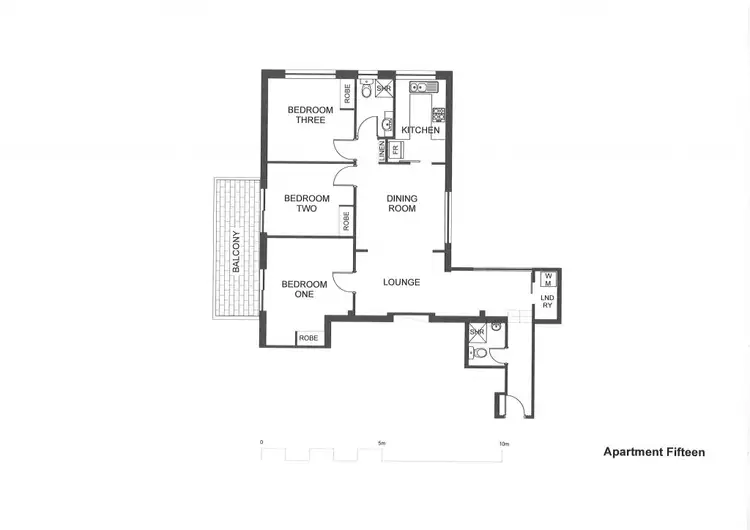 Floorplan of Homely unit listing, 15/8 Ben Street, Goulburn NSW 2580
