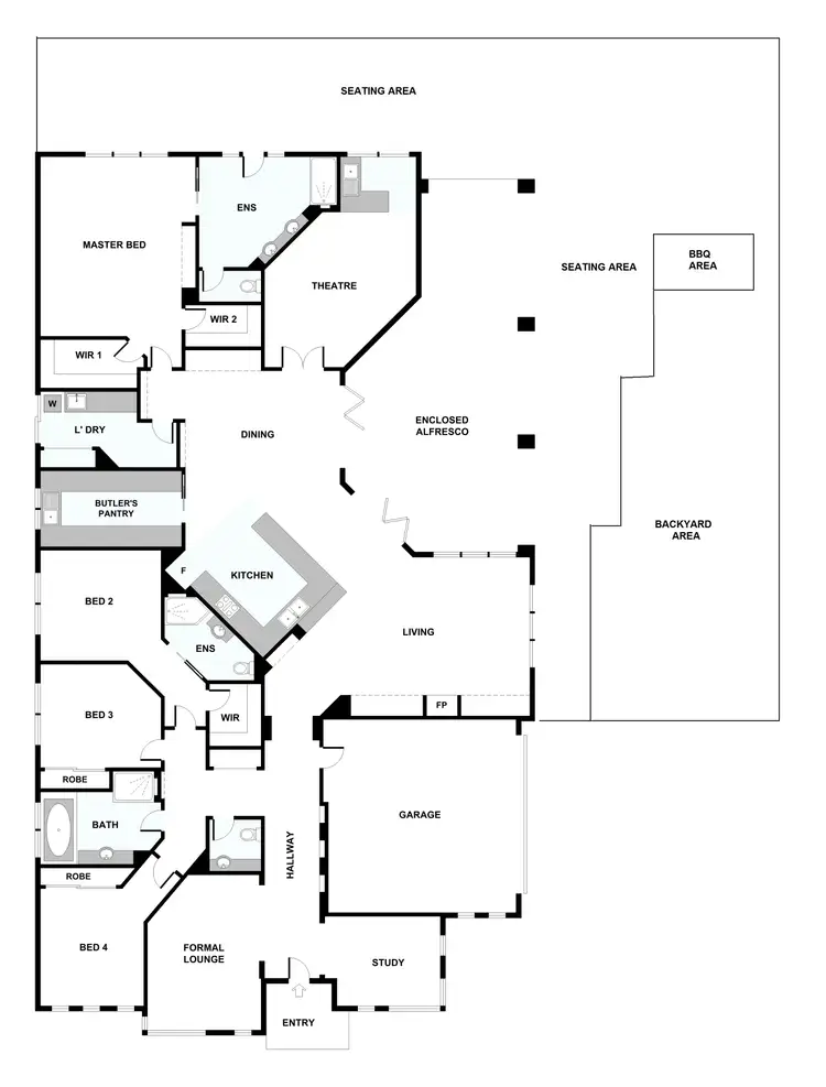 Floorplan of Homely house listing, 7 Warrens Brook Road, Hillside VIC 3037