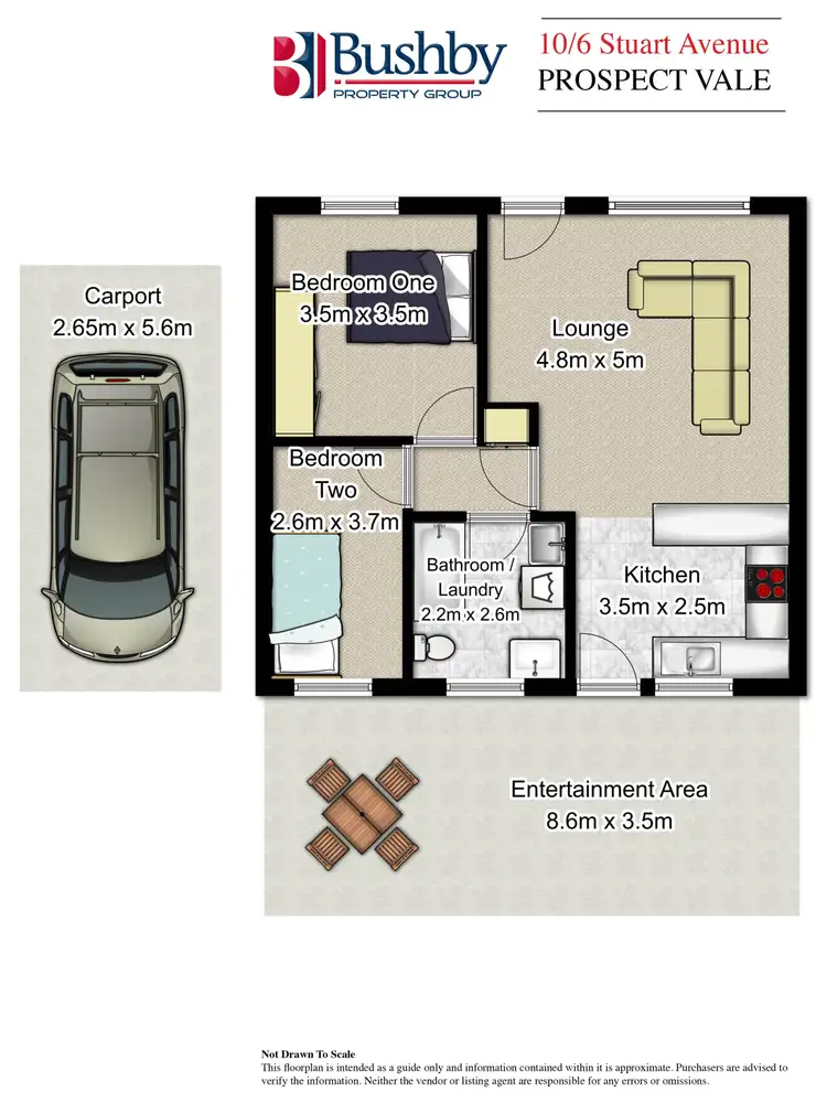 Floorplan of Homely unit listing, 10/6 Stuart Avenue, Prospect Vale TAS 7250