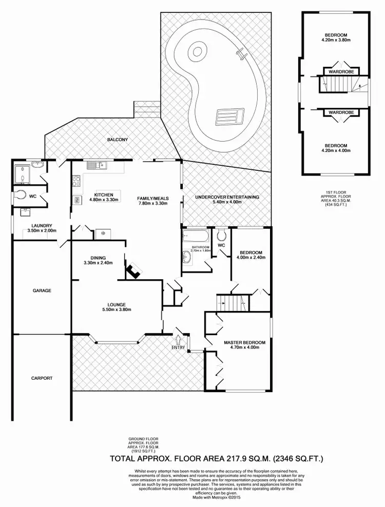 Floorplan of Homely house listing, 15 Douglas Street, Faulconbridge NSW 2776