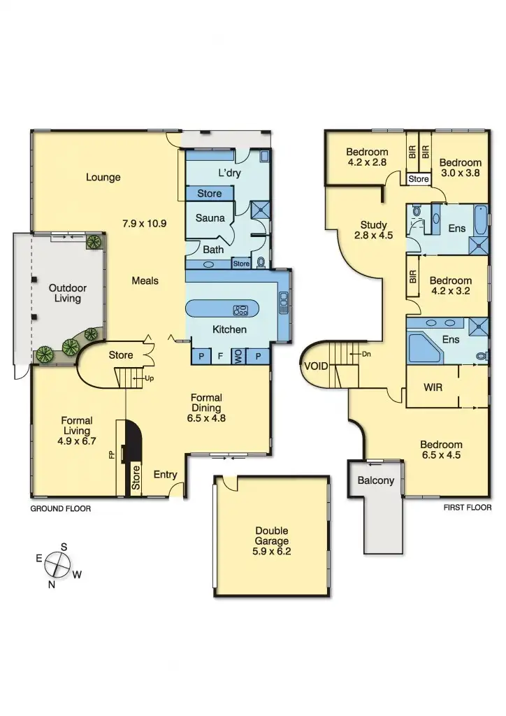 Floorplan of Homely rural property listing, 200 Bungower Road, Mornington VIC 3931