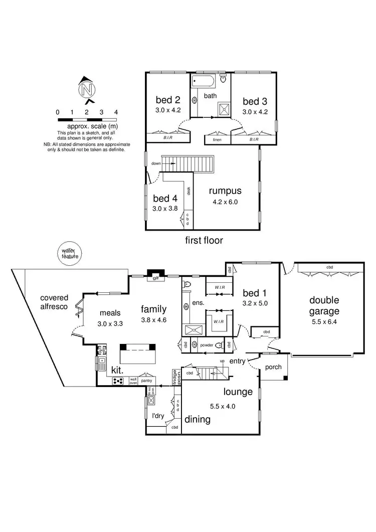 Floorplan of Homely townhouse listing, 2/29-31 Freemantle Drive, Wantirna South VIC 3152