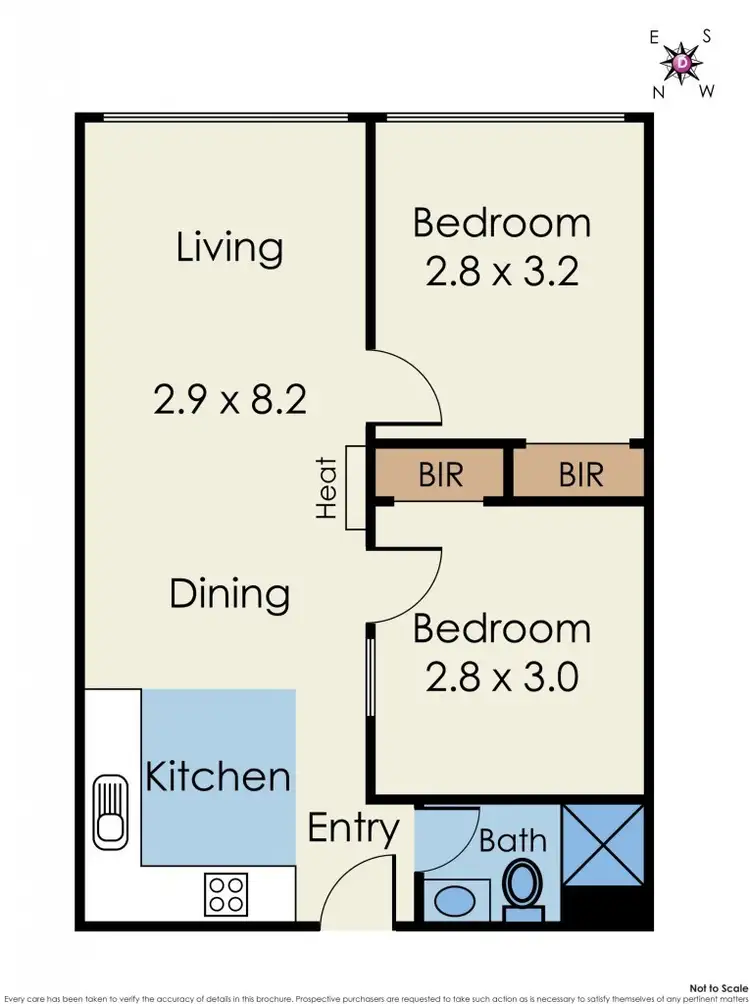 Floorplan of Homely apartment listing, 1703/39 Lonsdale Street, Melbourne VIC 3000