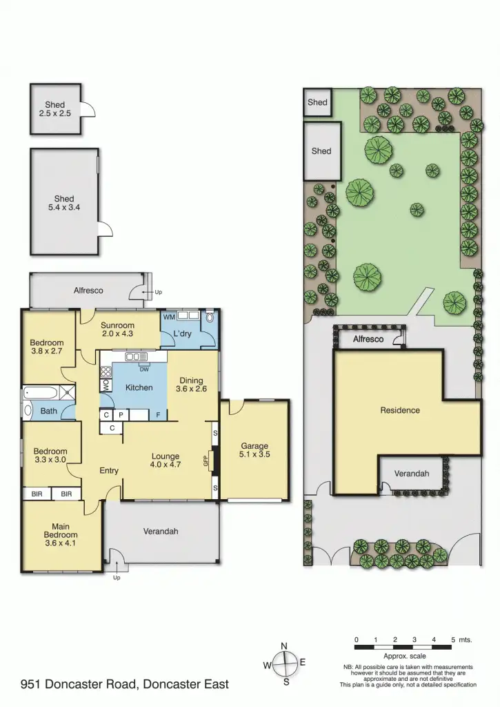 Floorplan of Homely house listing, 951 Doncaster Road, Doncaster East VIC 3109