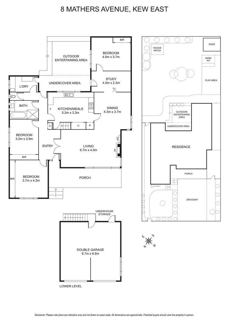 Floorplan of Homely house listing, 8 Mathers Avenue, Kew East VIC 3102