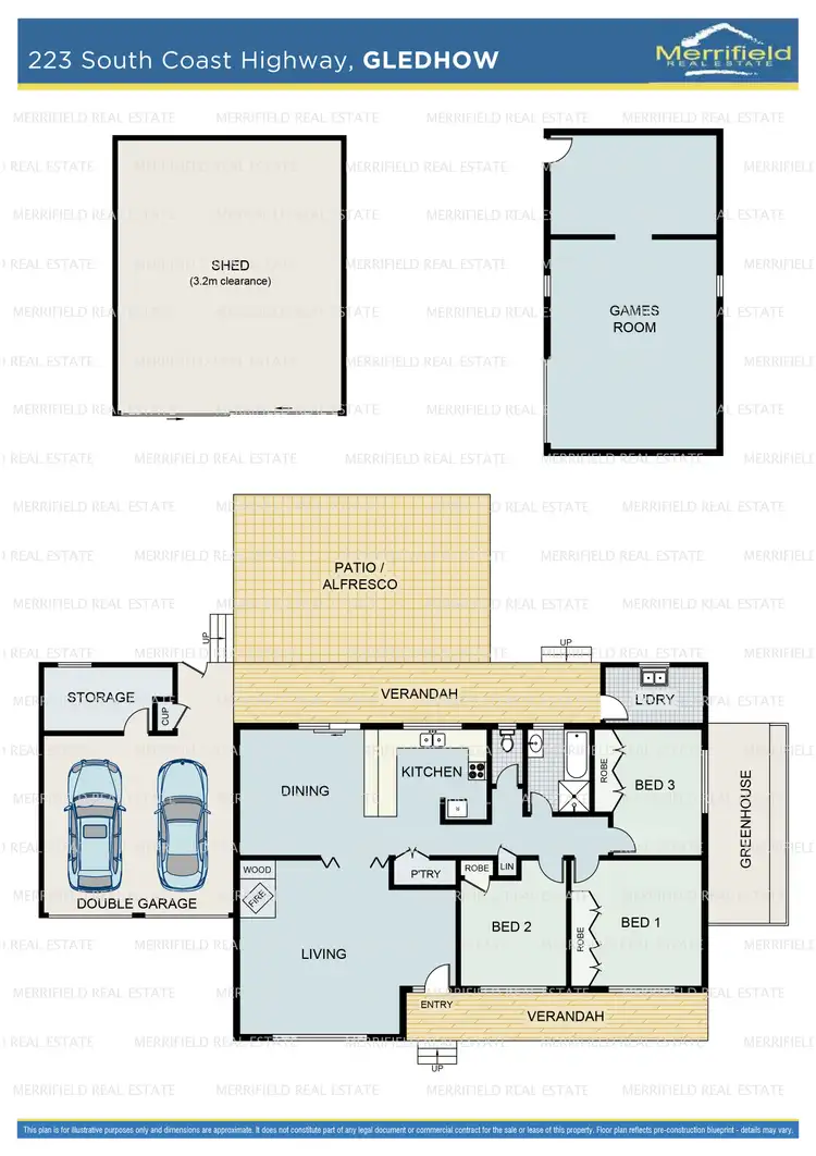 Floorplan of Homely house listing, 223 South Coast Highway, Gledhow WA 6330