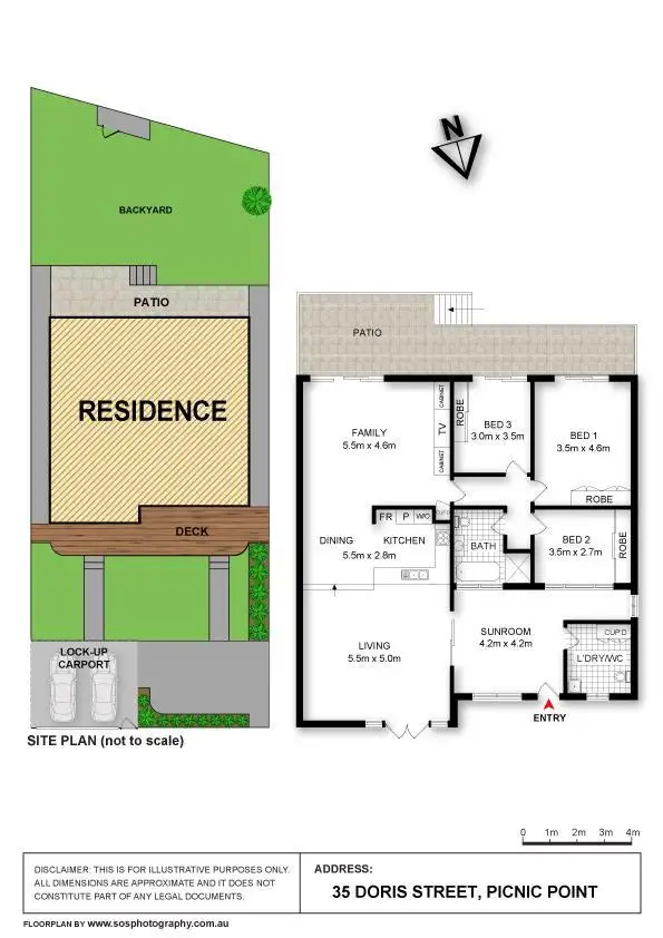 Floorplan of Homely house listing, 35 Doris Street, Picnic Point NSW 2213