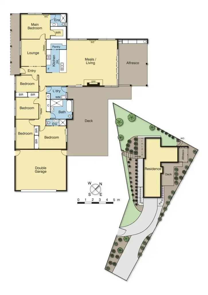 Floorplan of Homely house listing, 5 Pine Crescent, Panton Hill VIC 3759