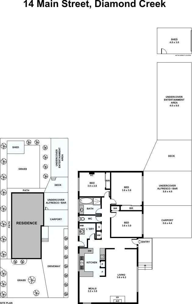 Floorplan of Homely house listing, Address available on request
