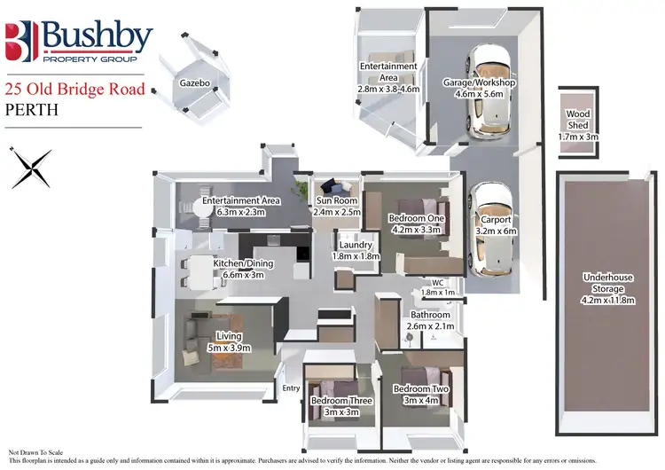 Floorplan of Homely house listing, 25 Old Bridge Road, Perth TAS 7300