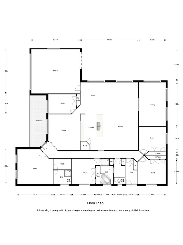 Floorplan of Homely house listing, 37 Tom Close, Kelso NSW 2795