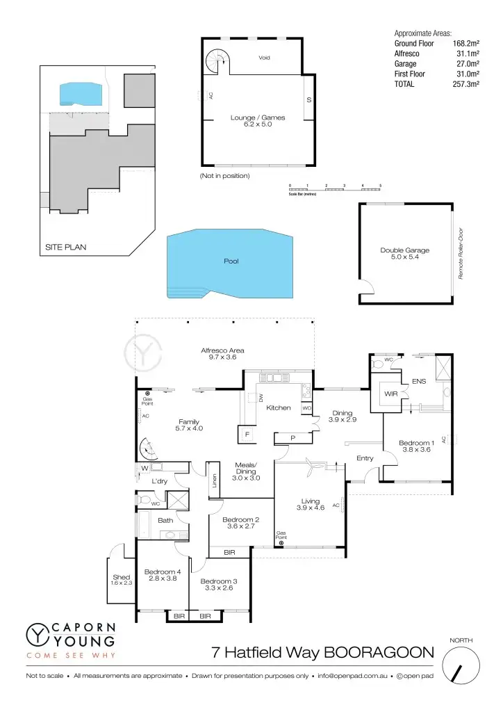 Floorplan of Homely house listing, 7 Hatfield Way, Booragoon WA 6154