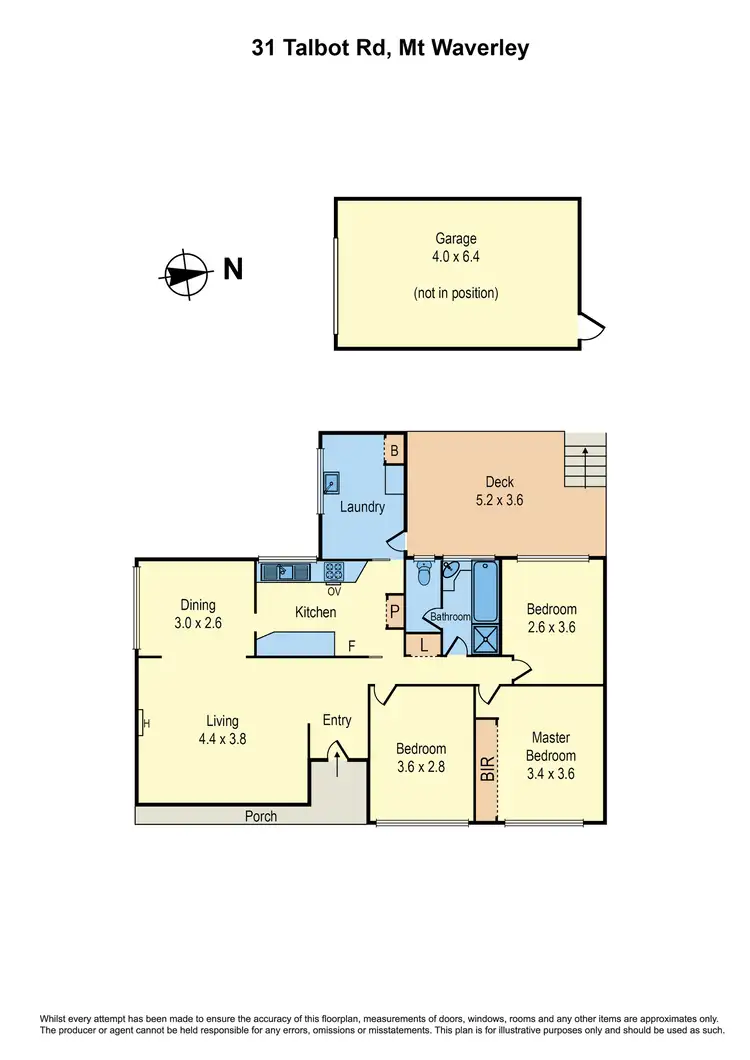 Floorplan of Homely house listing, 31 Talbot Road, Mount Waverley VIC 3149