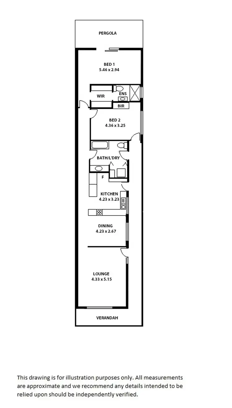 Floorplan of Homely house listing, 2/9 Jackson Street, Magill SA 5072