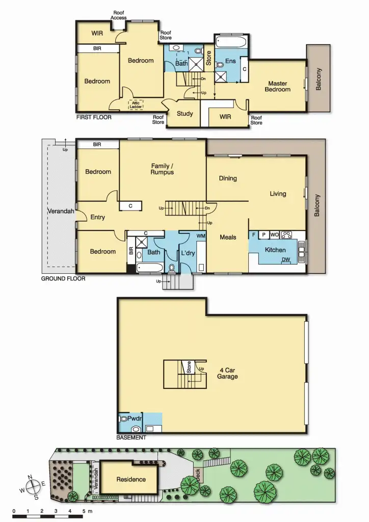 Floorplan of Homely house listing, 23 Scotts Angle Road, Wattle Glen VIC 3096