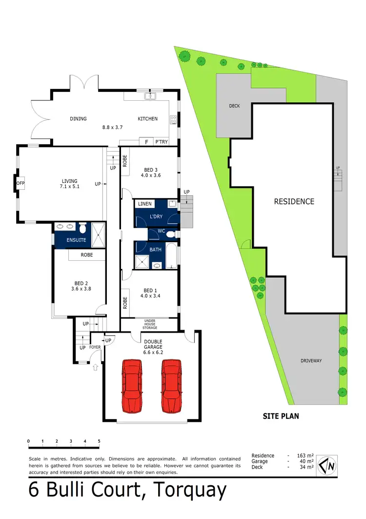 Floorplan of Homely house listing, 6 Bulli Court, Torquay VIC 3228