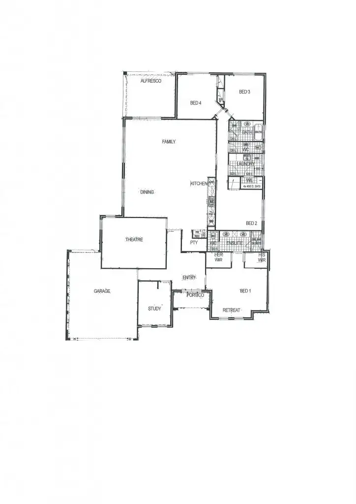 Floorplan of Homely house listing, 18 Einstein Way, Tapping WA 6065
