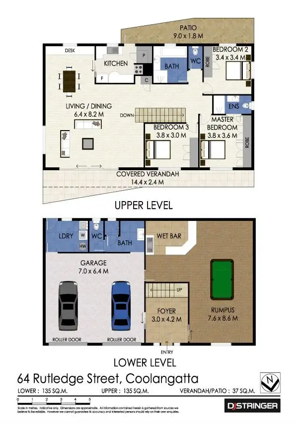 Floorplan of Homely house listing, 64 Rutledge Street, Coolangatta QLD 4225