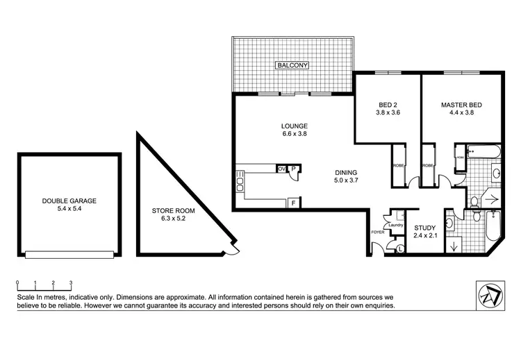 Floorplan of Homely unit listing, Address available on request