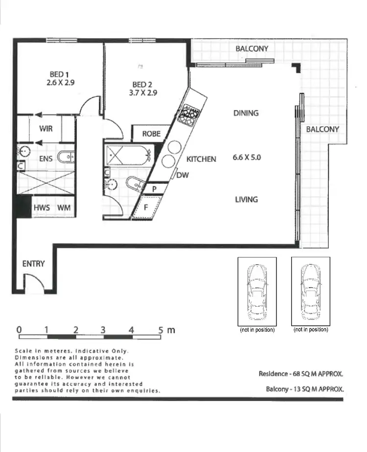Floorplan of Homely apartment listing, 404/539 St Kilda Rd, Melbourne VIC 3004