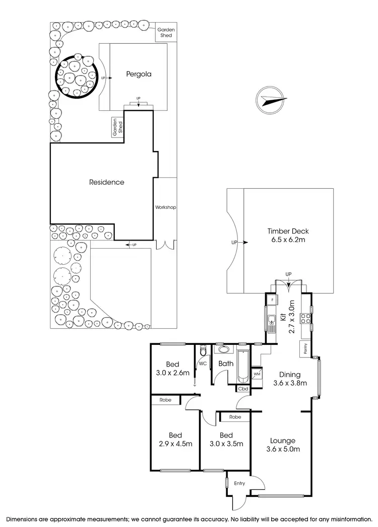 Floorplan of Homely house listing, 1 George Street, Preston VIC 3072