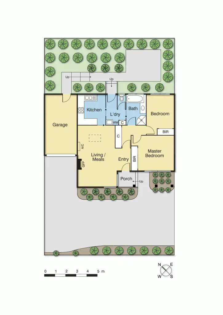 Floorplan of Homely unit listing, 3/1159 Main Road, Eltham VIC 3095