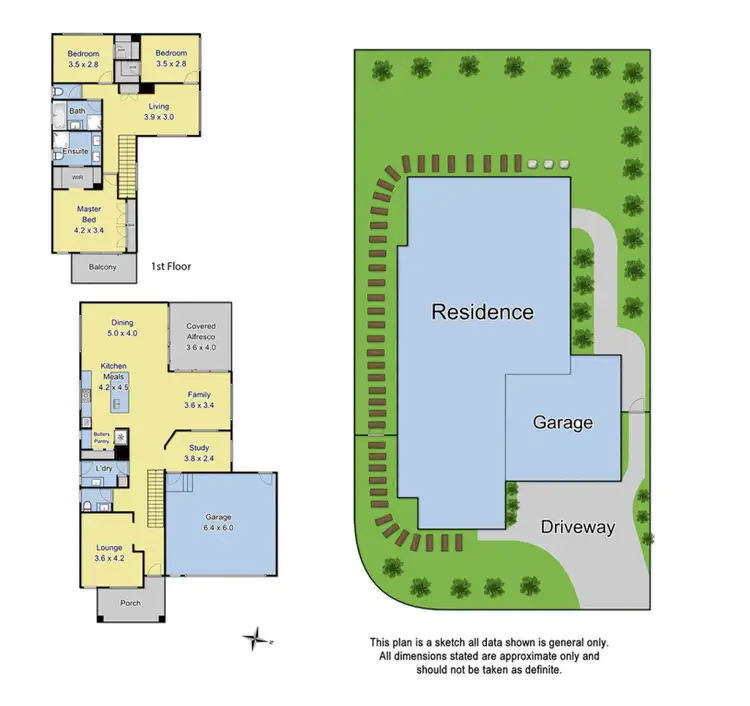 Floorplan of Homely house listing, 4 Drewett Circuit, Croydon VIC 3136