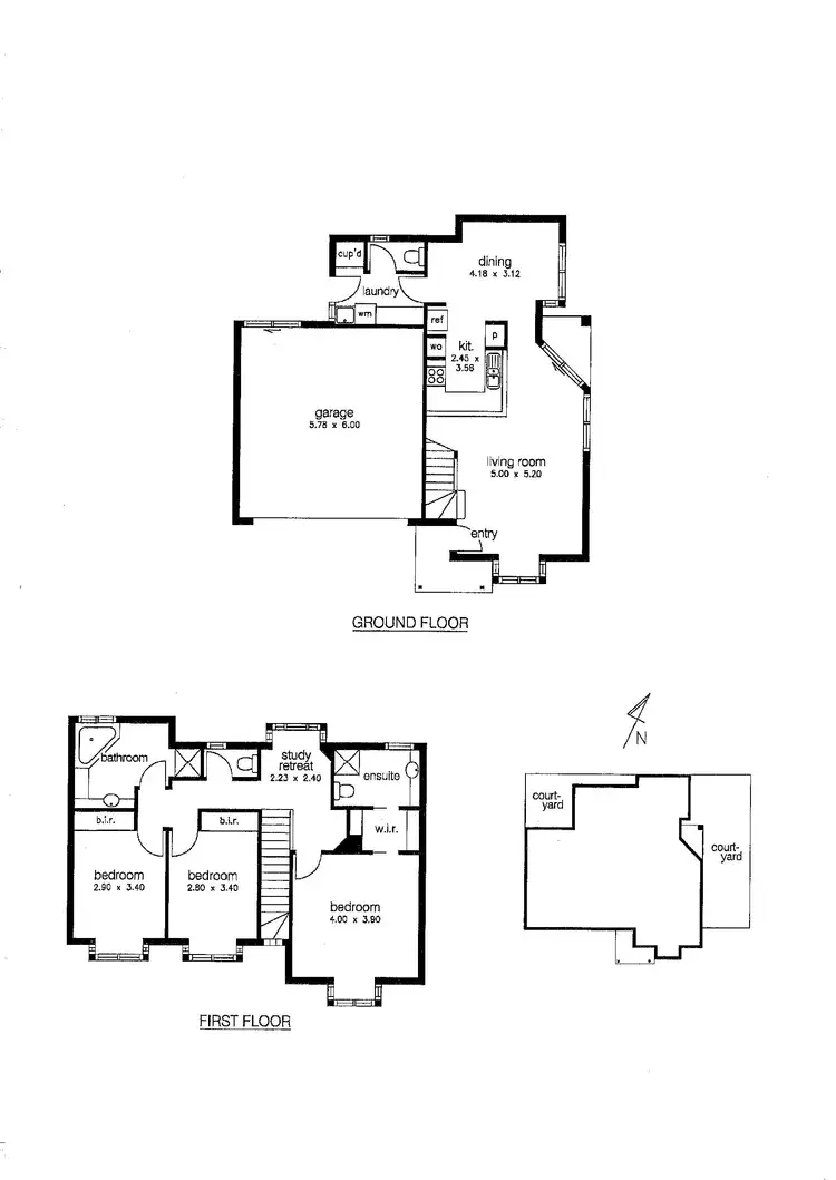 Floorplan of Homely house listing, 2/2 Wilga Avenue, Altona VIC 3018