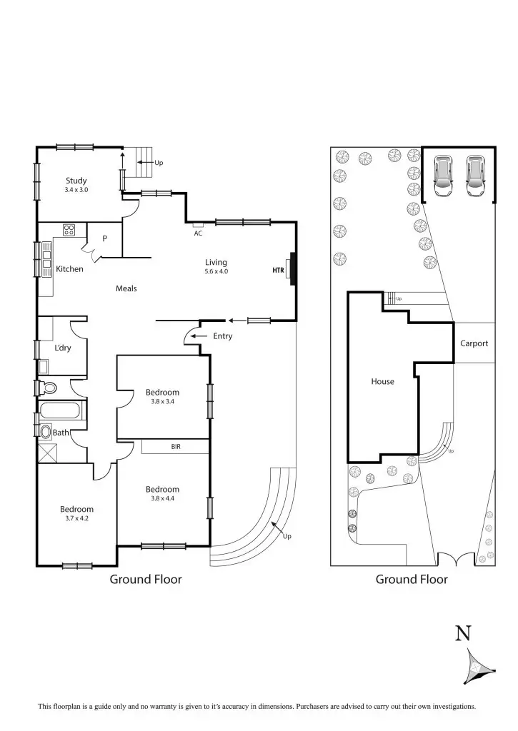 Floorplan of Homely house listing, 1 Carrier Avenue, Parkdale VIC 3195