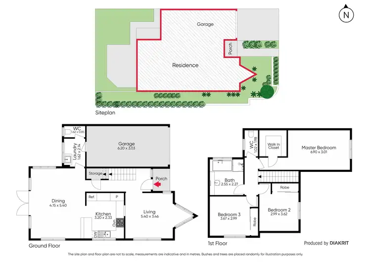 Floorplan of Homely house listing, 111 Duffy Street, Epping VIC 3076