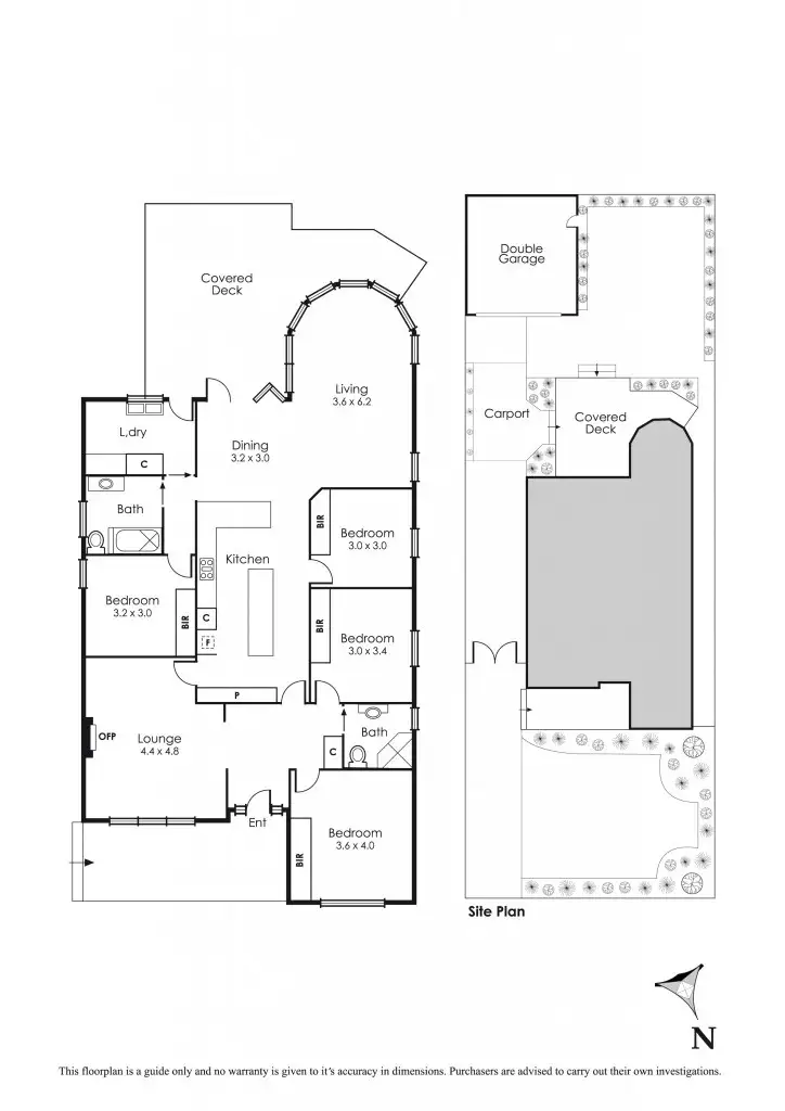 Floorplan of Homely house listing, 3 Keiller Avenue, Parkdale VIC 3195