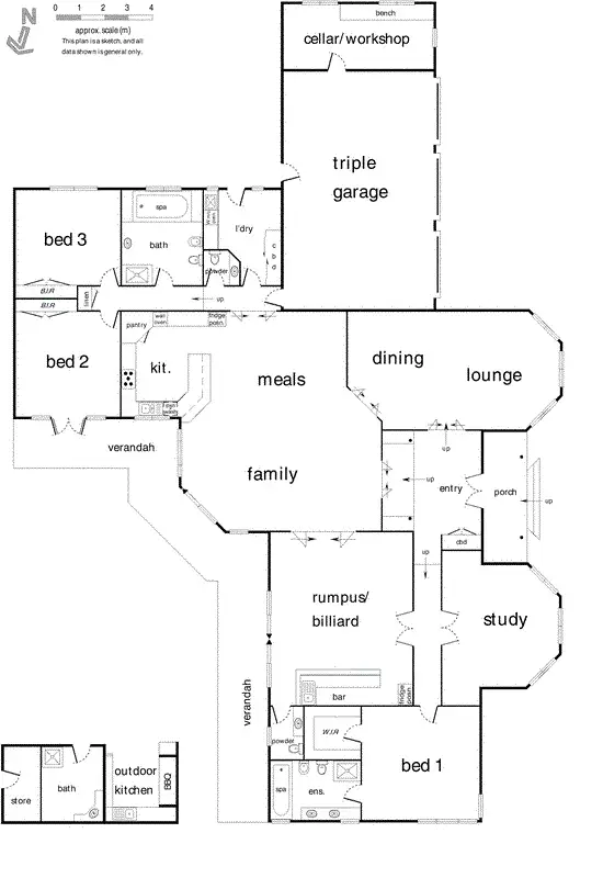 Floorplan of Homely house listing, 275A Old Warrandyte Road, Ringwood North VIC 3134