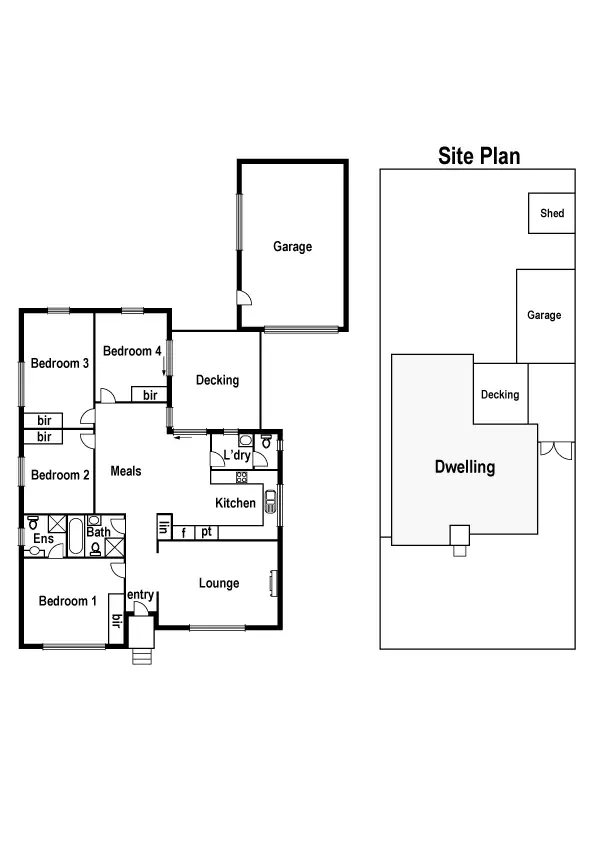 Floorplan of Homely house listing, 58 Scott Grove, Kingsbury VIC 3083
