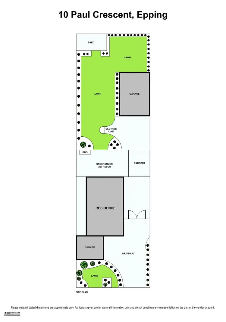 Floorplan of Homely house listing, 10 Paul Crescent, Epping VIC 3076