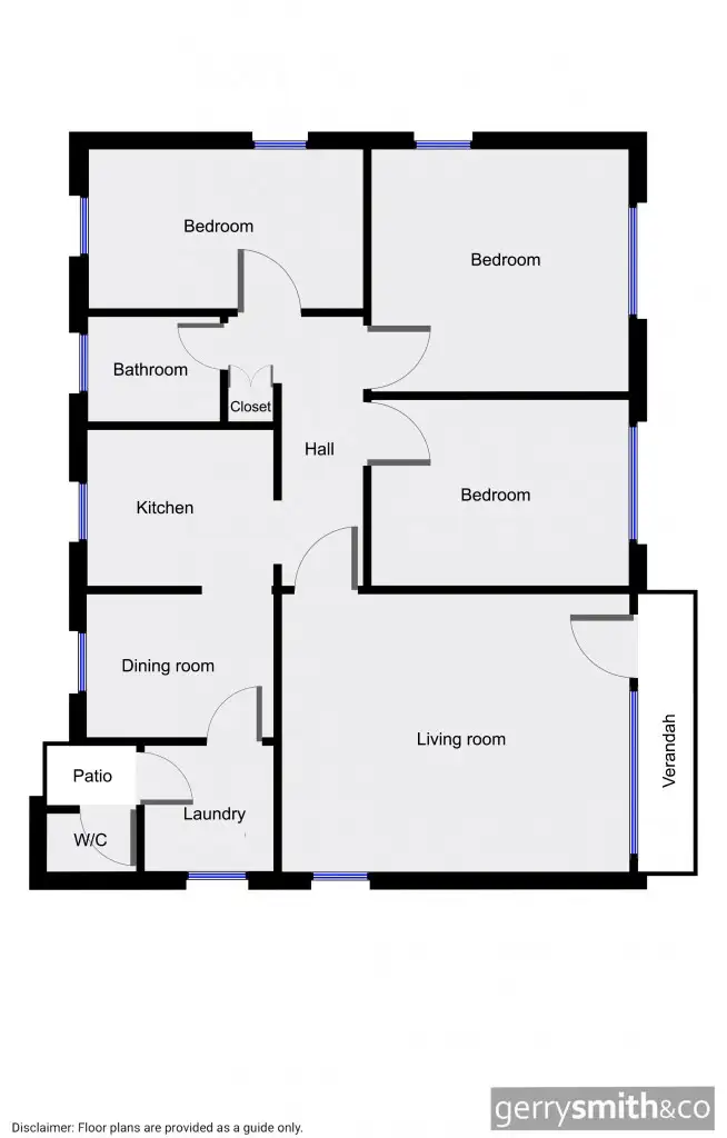 Floorplan of Homely house listing, 44 Albert Street, Horsham VIC 3400