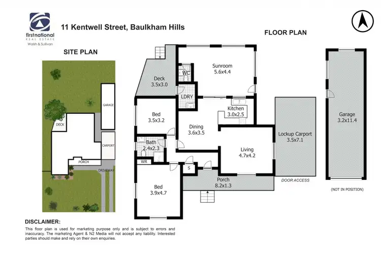 Floorplan of Homely house listing, 11 Kentwell Street, Baulkham Hills NSW 2153
