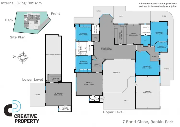 Floorplan of Homely house listing, 7 Bond Close, Rankin Park NSW 2287