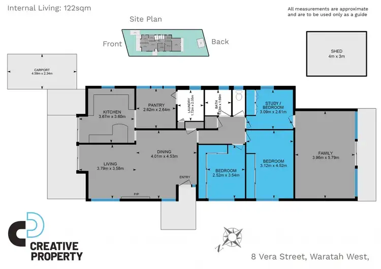 Floorplan of Homely house listing, 8 Vera Street, Waratah West NSW 2298