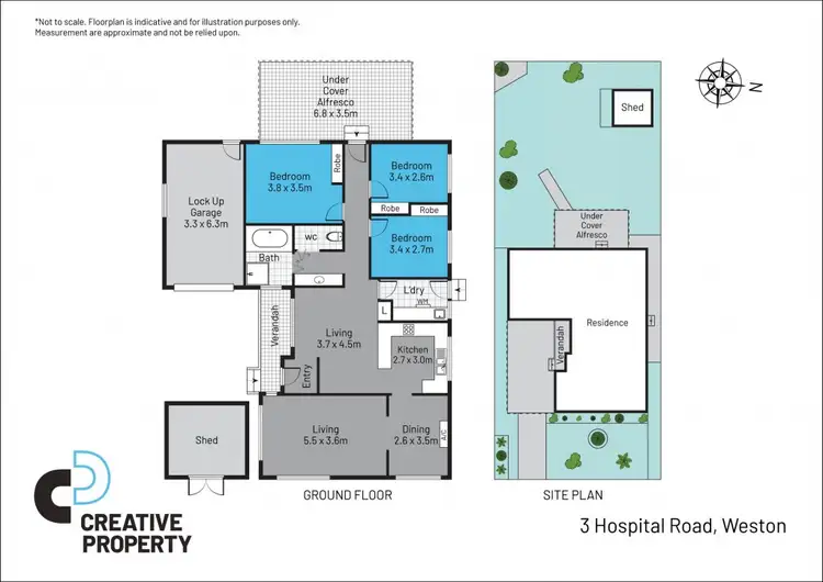 Floorplan of Homely house listing, 3 Hospital Road, Weston NSW 2326